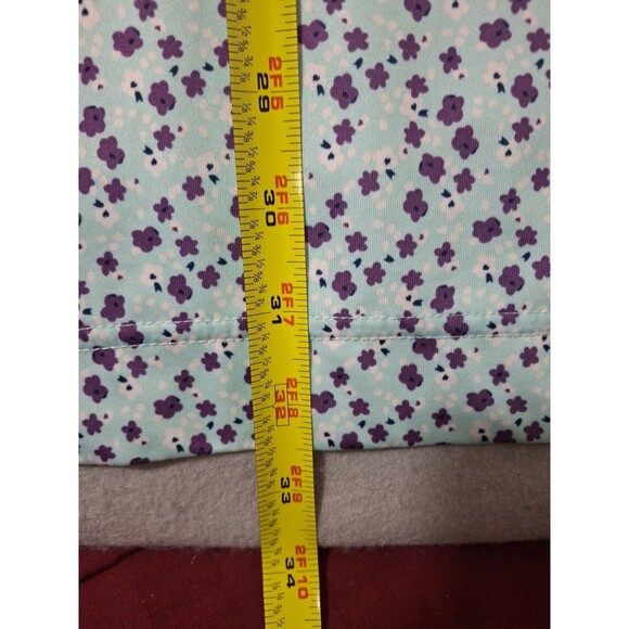 FootJoy Polo Shirt Men's XL Floral Geometric AOP Pattern Golf Holiday PCB - Picture 7 of 8